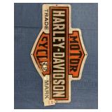 Harley Davidson Bar & Shield Tin Sign
