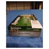 Unopened box of 20 Remington 30-06 150 gr ammo