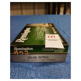 Unopened box of 20 Remington 30-06 150 gr ammo