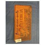 Arizona 77 Historic Vehicle License Plate