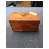 Empty Winchester 22 LR mini ammo wood box