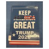 Trump 2020 Tin Sign