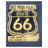 Get Your Kicks Route 66 Tin Sign *Repro*