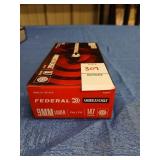 New box of 50 Federal 9mm 147 gr. ammo