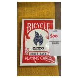 Bicycle Zippo Rider Back Playing Cards
