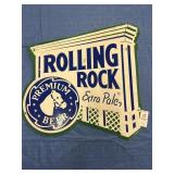 Vintage Rolling Rock Extra Pale Tin Sign