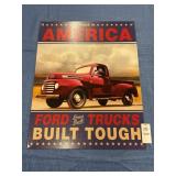 Ford Trucks Tin Sign *Repro*