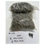 Gray Plastic Cap Screws