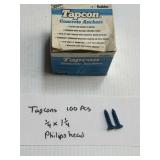 1/4" x 1-1/4" Phillips Fasteners