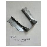 Four 2x8 Double Joist Hangers