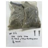 TEKS Silver Screws