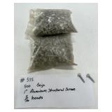 Beige Aluminum Struct. Screws