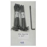 23 Anchor Bolts, 1/2" x 12"