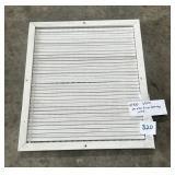 White Vent for 20" x 24" Opening