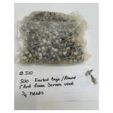 Beige Almond 1 in. Screws