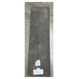 Black Rubber Mat 14" x 48"