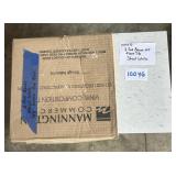 12x12 VCT Tile, Steel White