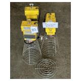 Three Yellow Heavy-Duty Lights
