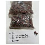 Antique Red Stitch Screws