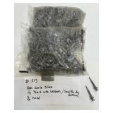 Silver TEKS Building Screws