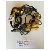 Two DeWalt DW268/DW262 Screw Guns