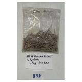 Buckskin-Tan Steel 1/8" Rivets, 250