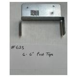 Six 6" Post Tops