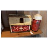 Vintage fisher price play family farm barn and