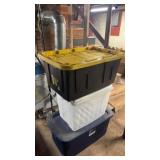 Three Storage Tubs