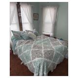 Full Size Bed Includes Mattress and Bedding