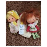 Strawberry Shortcake Dolls and Bag