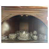 Shelf Lot of Assorted Glassware - Pitcher,