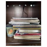 Lot of Assorted Hymnals/Music Books and Hersheyï¿½s