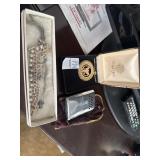 Vintage Hand Warmer, Costume Jewelry and Royal