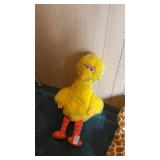 Vintage Tyco Big Bird plush toy