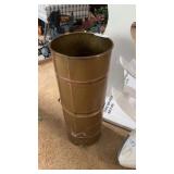 Vintage brass umbrella holder
