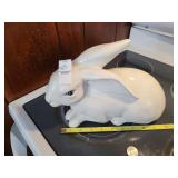 Ethan Allen ceramic rabbit
