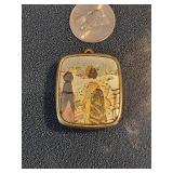 Vintage working Geisha music trinket