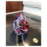 Fenton glass egg