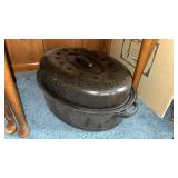 Speckled Roaster and Stock Pot