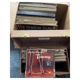 Lot of assorted records and record cases