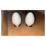 2 Lenox Salt and Pepper Shakers