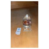 Glass Egg Floral Design made in South Africa