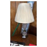 Crystal Glass Column Lamp