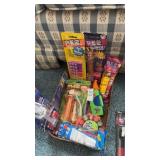 PEZ dispenser lot - M&M, Space Jam, Reindeer, and