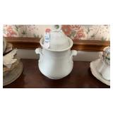 J.W. Pankhurst Hanley Covered Sugar Bowl