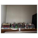 Ceramic Christmas Village Lot