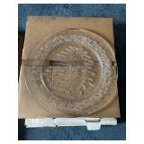 Ethan Allen Glass Plates - Christmas 85-87