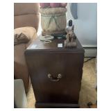 Wooden Side Table *contents not included*