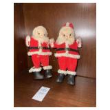 Vintage Santa Doll Ornaments